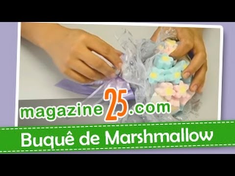Como Fazer um Buquê de Marshmallow