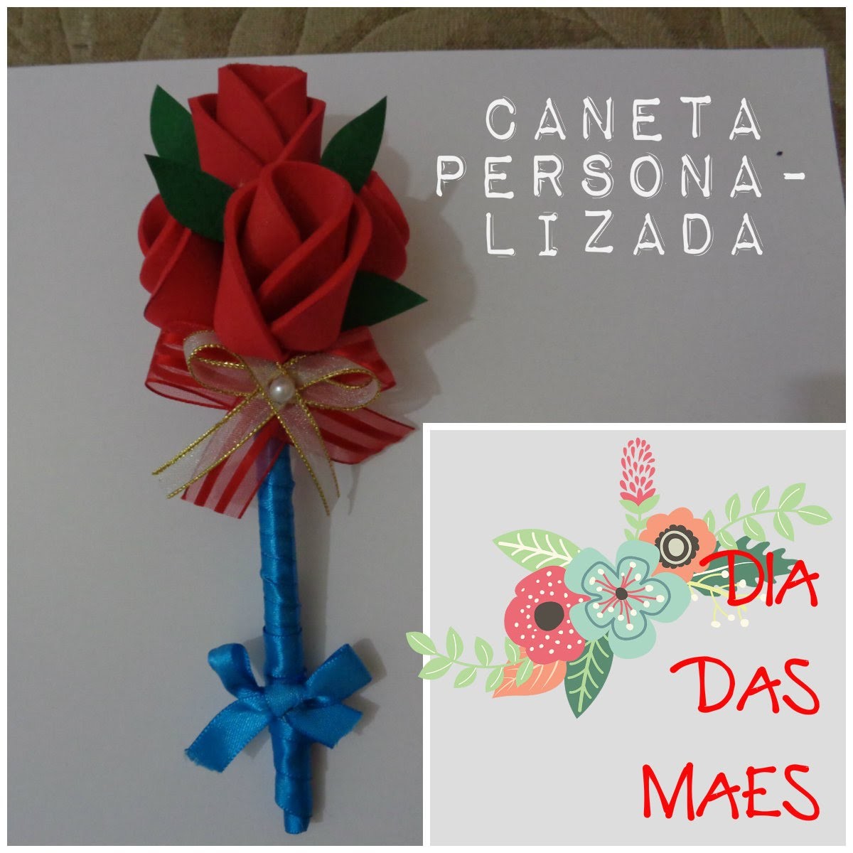 Dia das mães   Caneta personalizada Dia 2