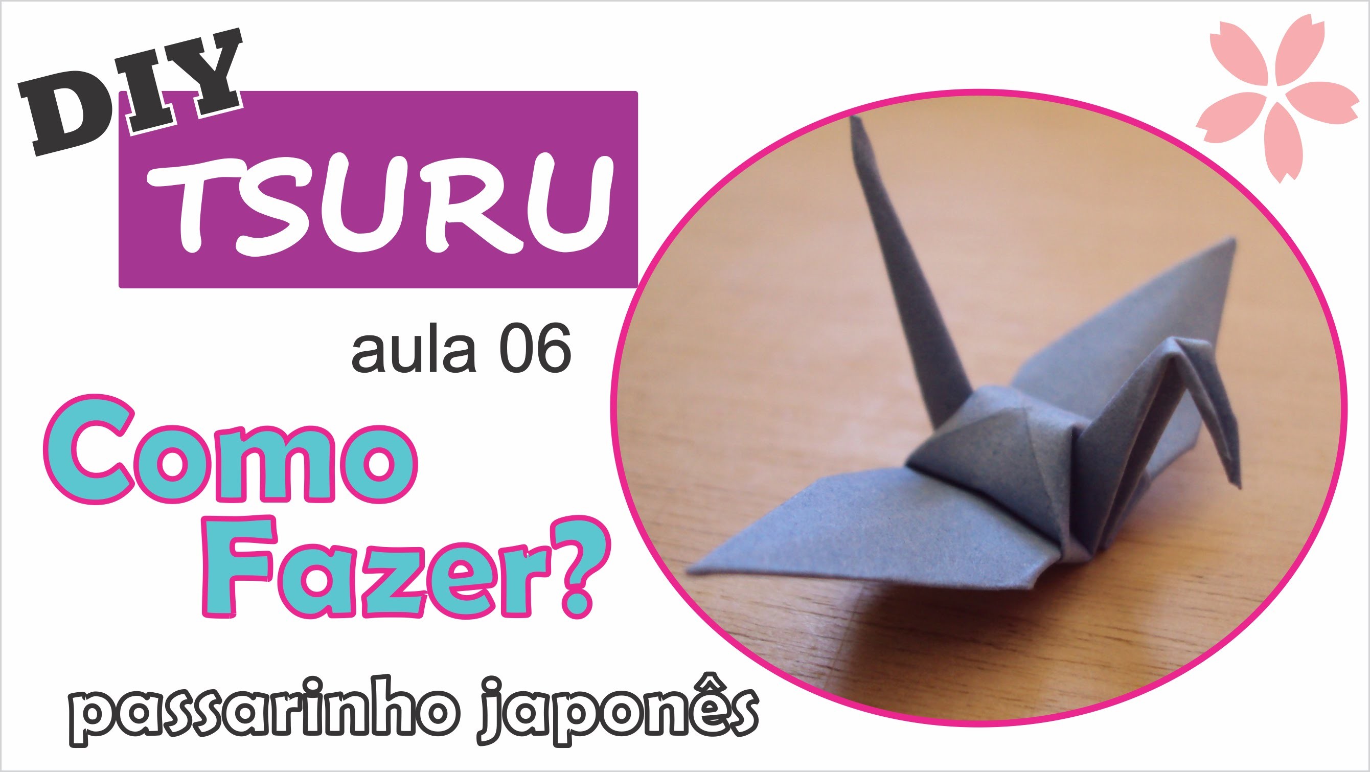 DIY | Como fazer um tsuru de origami (aula 06) - um pouco sobre papéis