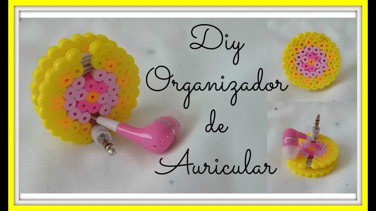 Diy Organizador de Auricular.Diy Earphone Holder