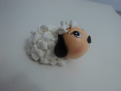 Como fazer ovelhinha de presépio (série natal)