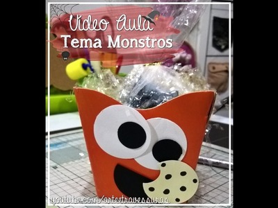 DIY:: Centro de Mesa TEMA Monstros | Halloween