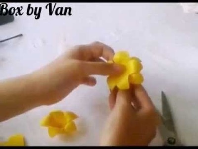 Como fazer flor em eva - Modelo 2