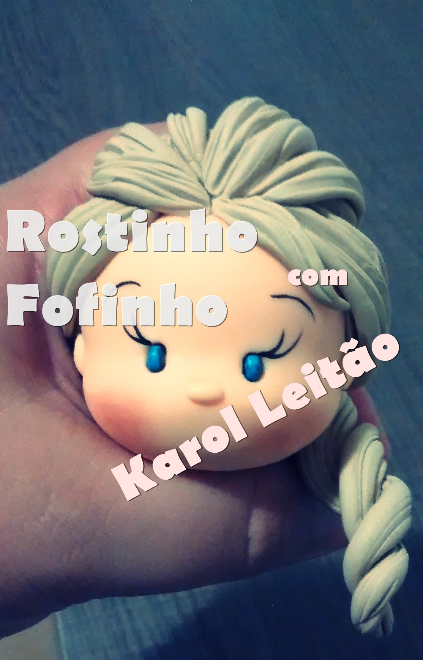 Rosto Fofinho Elsa Frozen