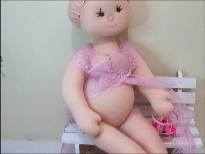 Boneca mamãe.Boneca grávida (corpo) enfeite maternidade