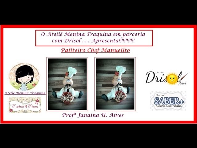 Paliteiro Chef Manuelito video