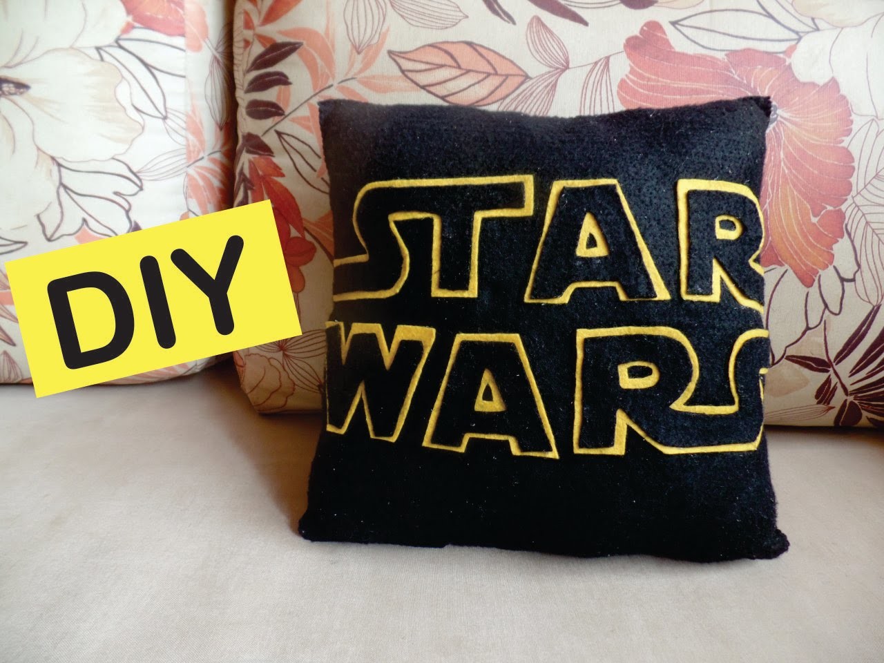 DIY: Almofada Star Wars - Faça você mesmo