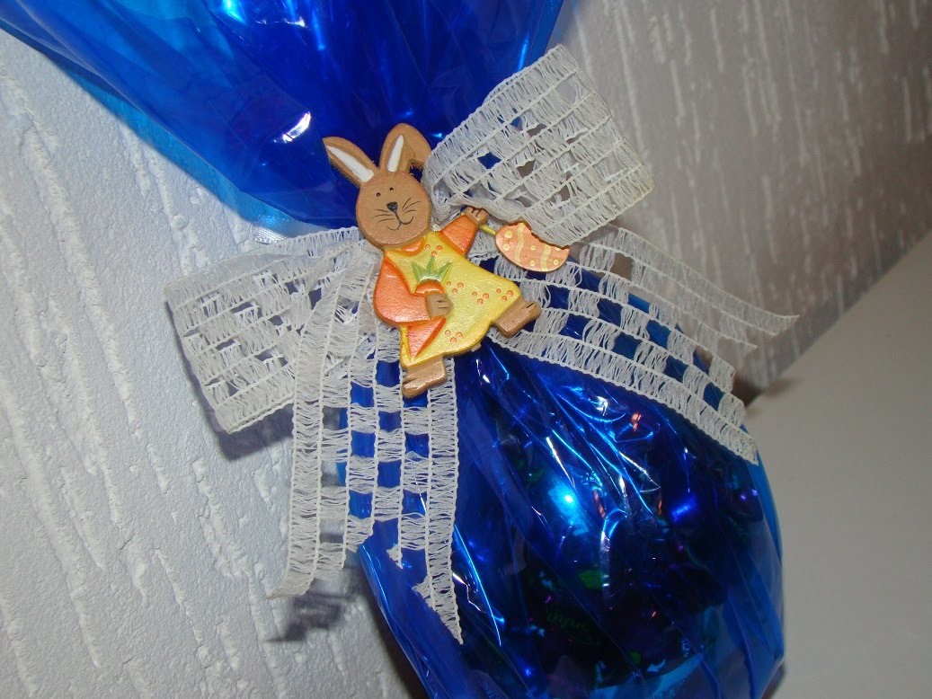 DIY Páscoa - Porta Bombom feito com forma de ovo de páscoa