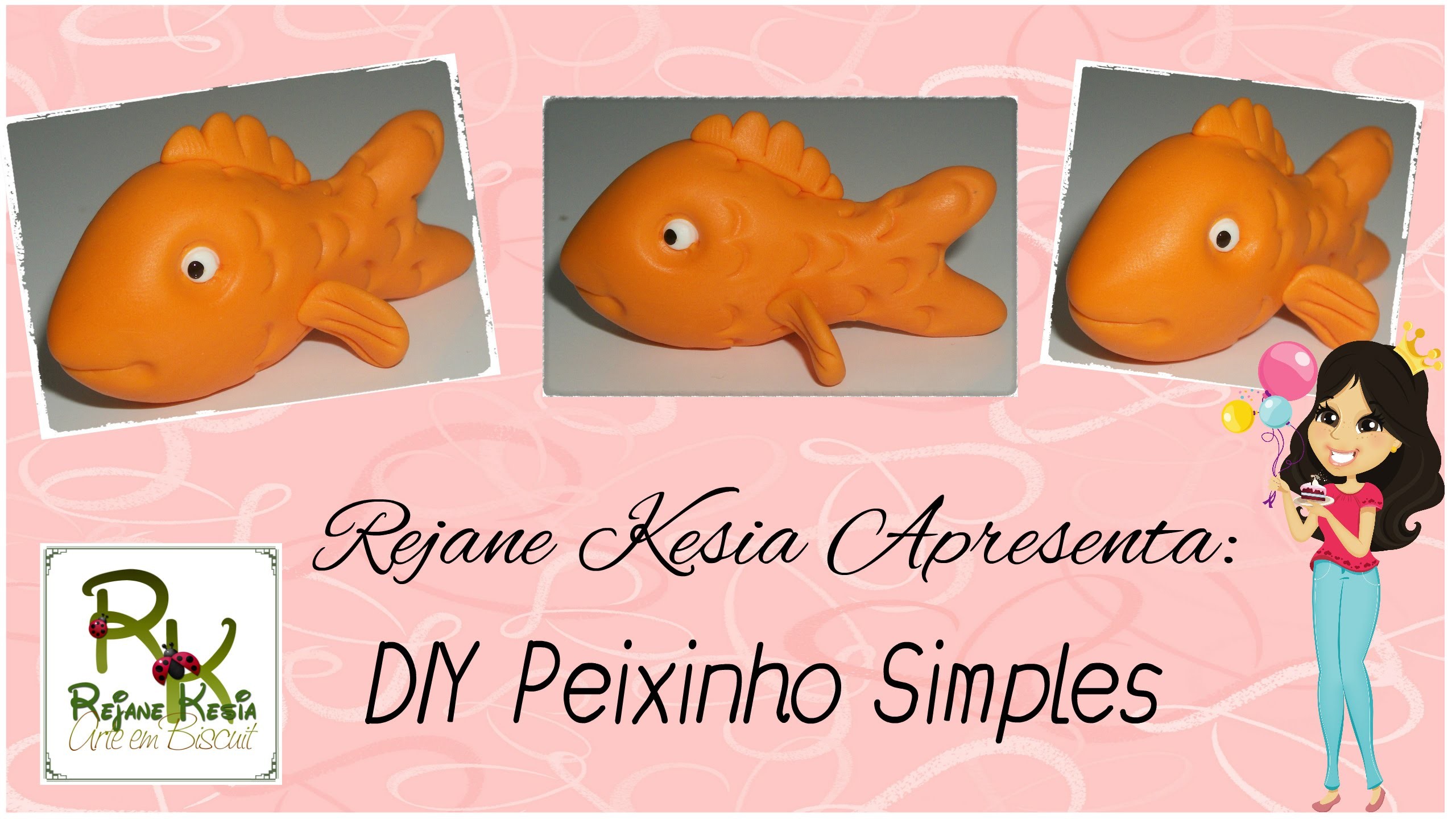 DIY Peixinho simples - Rejane Kesia