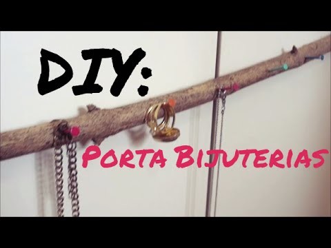 DIY: PORTA BIJUTERIA RÚSTICO | Ju Mihailenko