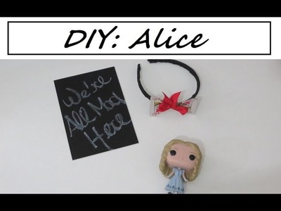 DIY | Tiara - Alice Through the Looking Glass (Alice através do Espelho)