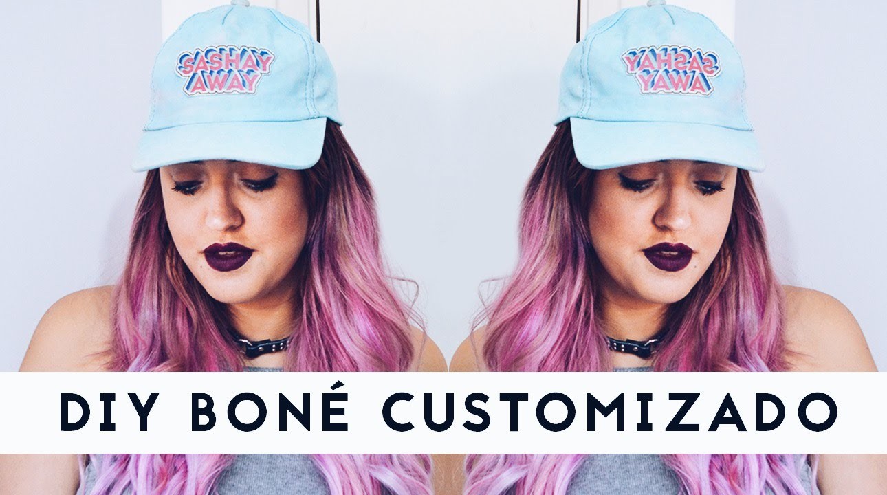 DIY Boné Customizado - RuPaul`s Drag Race