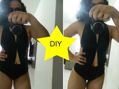 DIY. TRANSFORME LEGGING EM MAIÔ.BODY | Catiane Azevedo