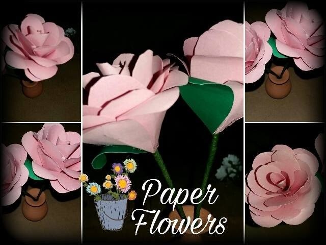 DIY! Flores de papel   F: PaperFlowers ♡