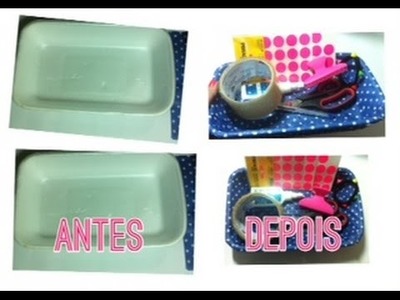 DIY: Customizando bandeja descartável | Bia Ribeiro