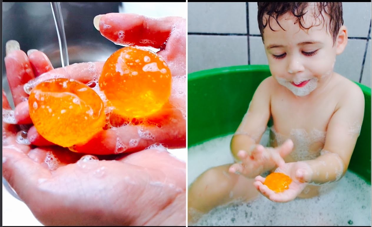 DiY. Sabonete Surpresa para HORA do banho da Criançada   Elenice Carneiro