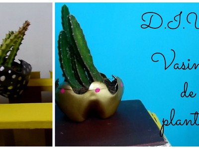 DIY vasinho de plantas