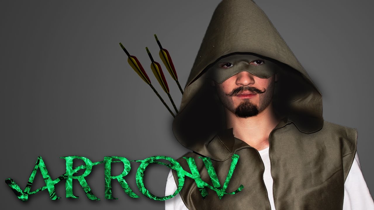 Como Fazer o Capuz de Arrow - Cosplay Arqueiro Verde