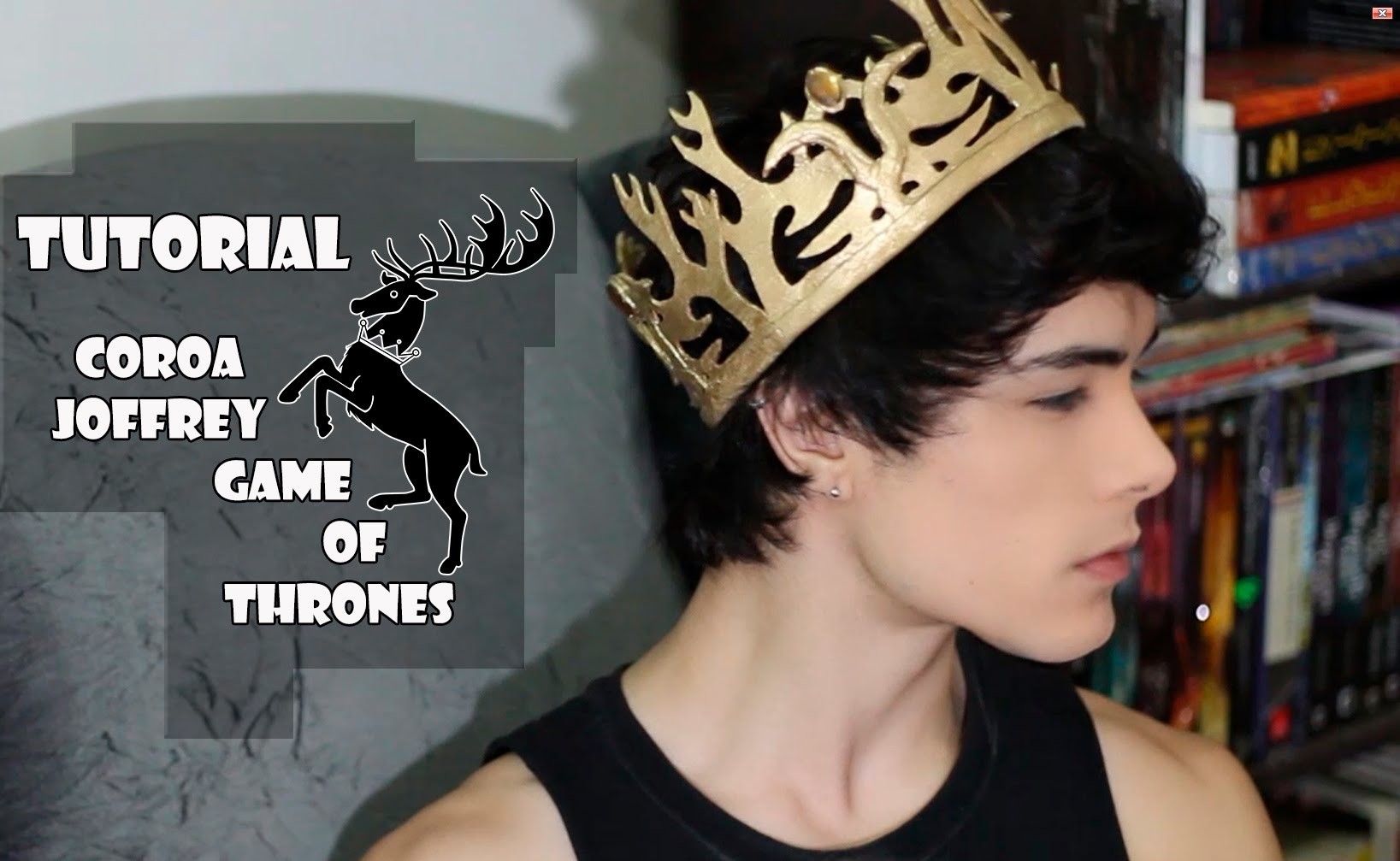 Tutorial Coroa Rei Joffrey - Game Of Thrones