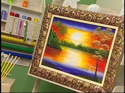Programa Arte Brasil - 14.01.14 - Augusto Aguirras - Pintura em tela por do sol
