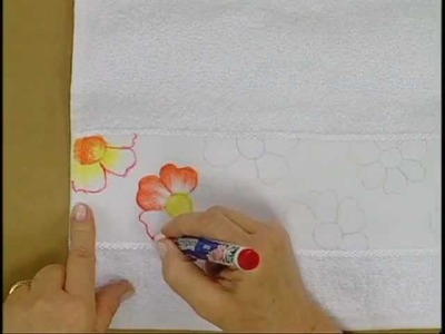 Pintura em tecido com caneta Acrilpen - Artesanato - Acrilex