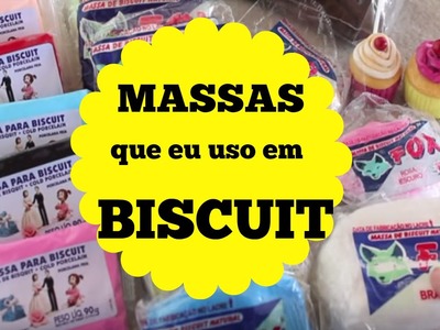 COMPRINHAS DE MASSA DE BISCUIT - FERRAMENTAS - MASSAS QUE EU USO