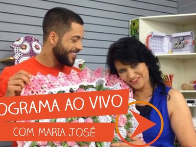 Programa Ao Vivo com Maria José | Vitrine do Artesanato na TV