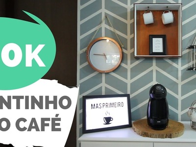DIY | 20 mil + renovando o cantinho do café  | Por GavetaMix