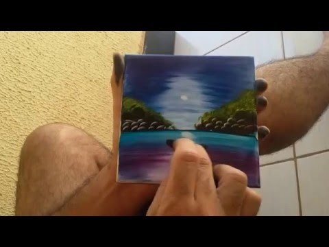 Vídeo viral de pintura com as mãos