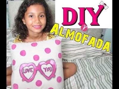 DIY: Almofada de oculos Itens de decoração para seu quarto