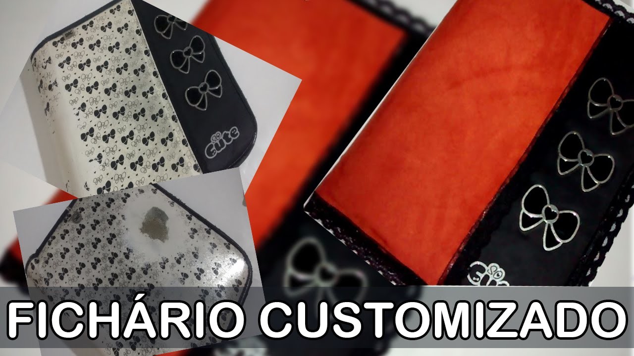 DIY - CUSTOMIZANDO O FICHÁRIO