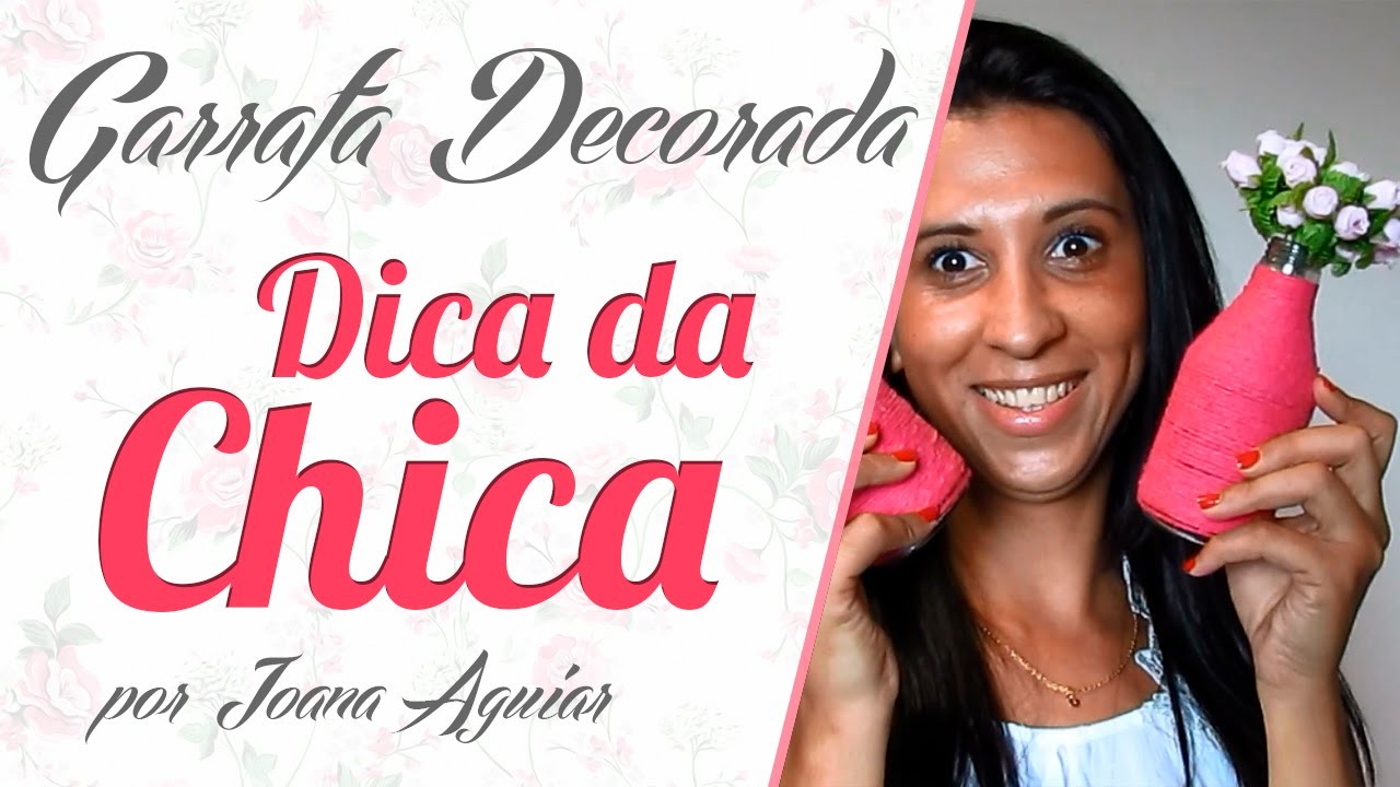 DIY - Garrafa decorada.