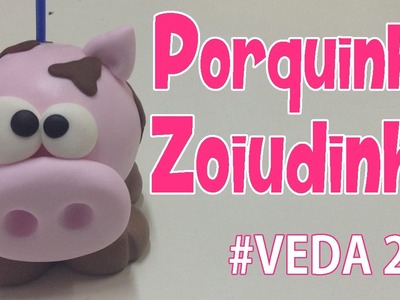 DIY - Porquinho Zoiudinho - Sah Passa o Passo #VEDA 29