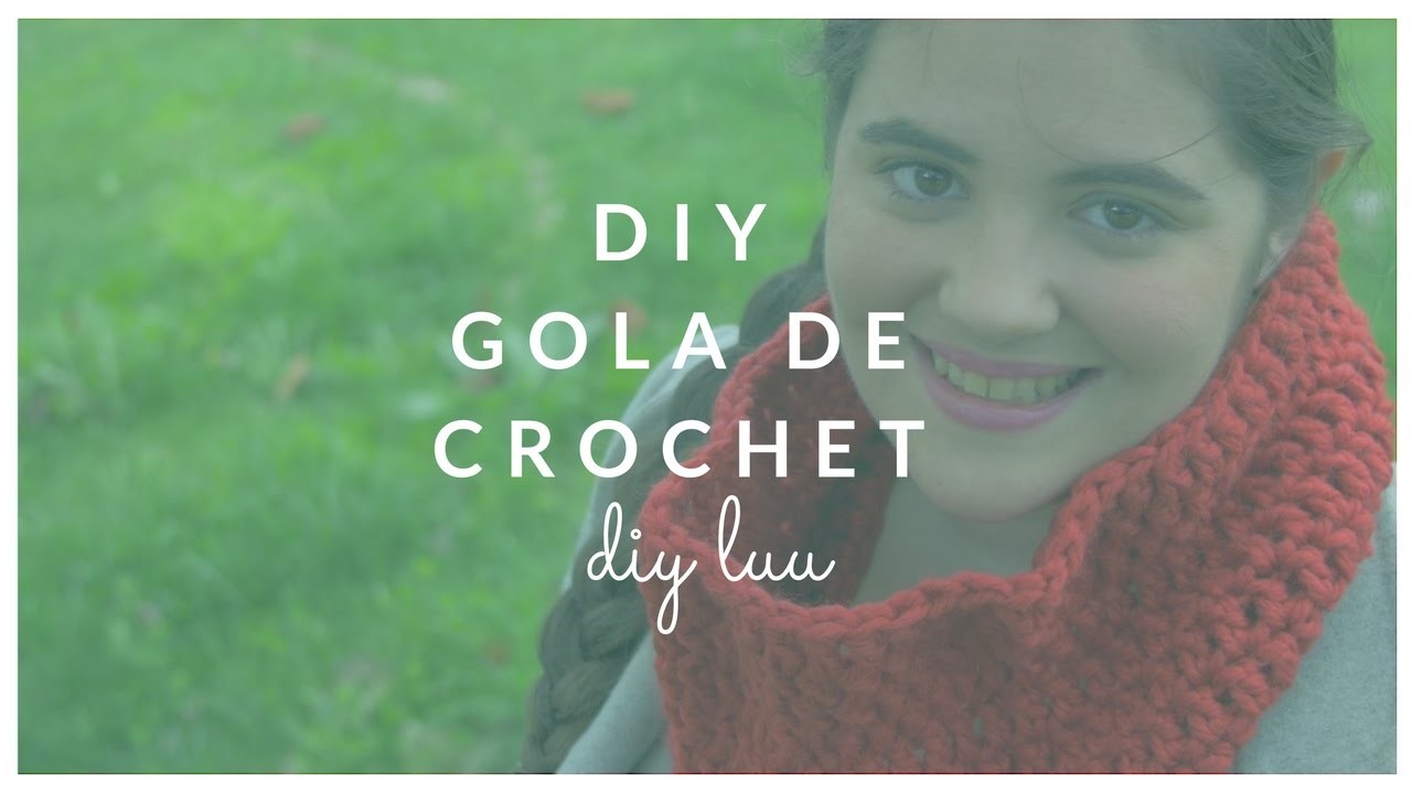 DIY Gola de crochet | diyluu