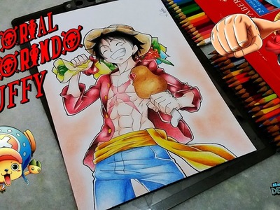 How to Color Luffy (One Piece) - Como Colorir Luffy (One Piece) #Tutorial2