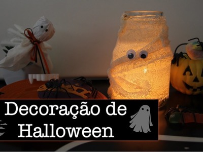 IDEIAS DE DECORAÇÃO DE HALLOWEEN | DIY