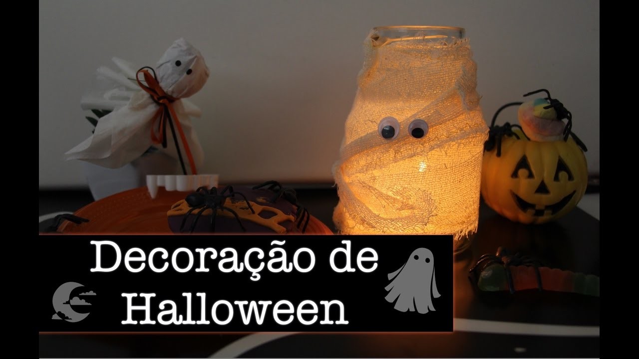 IDEIAS DE DECORAÇÃO DE HALLOWEEN | DIY