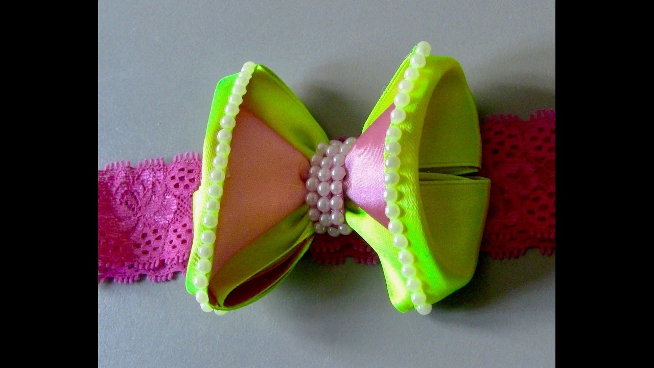Laço para Pricesas- DIY - Princess tie