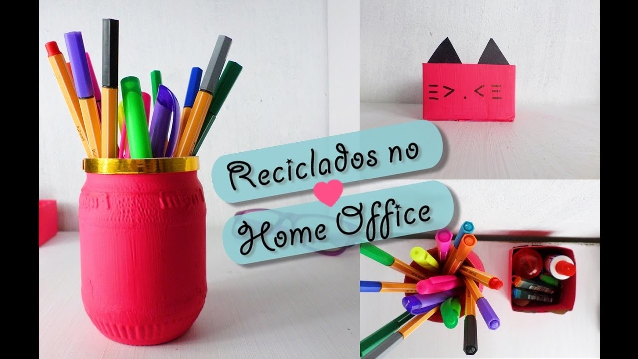 Utilidades Para Home Office Simples e Baratas | Diy Nathy Araujo