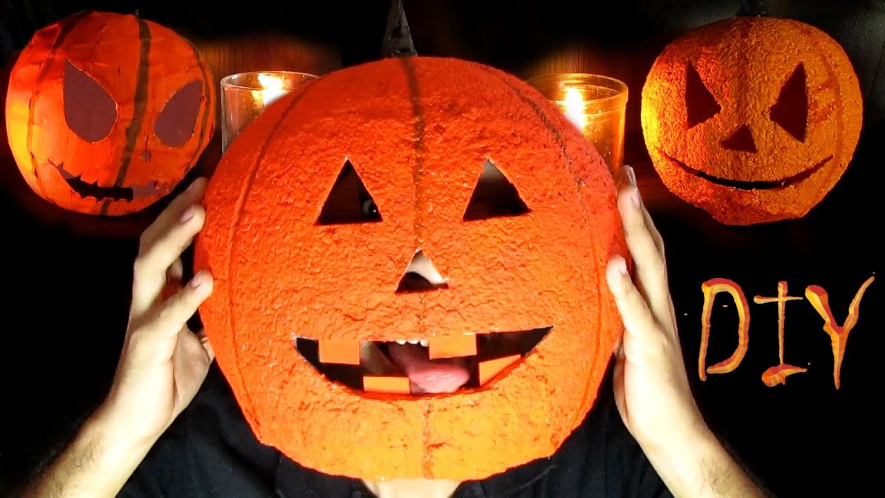 DIY Abóboras Halloween | Aprenda com Edu