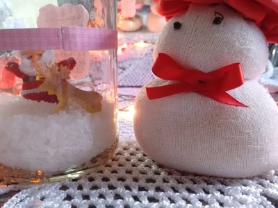 Diy: decoração para o Natal sem gastar nada - super fácil.