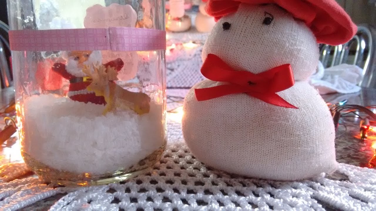 Diy: decoração para o Natal sem gastar nada - super fácil.