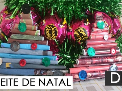 DIY - Enfeite de Natal com Revista