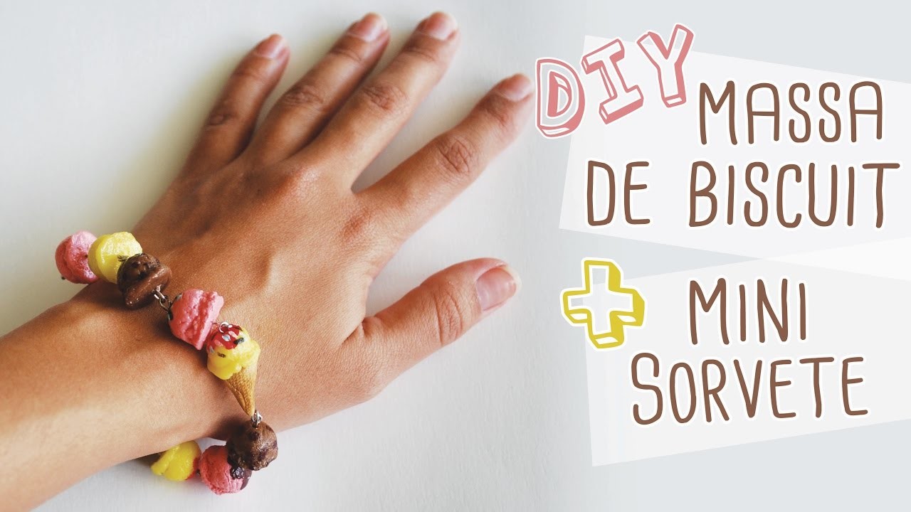 DIY: Mini Sorvete e Receita de Biscuit! Por Isabelle Verona
