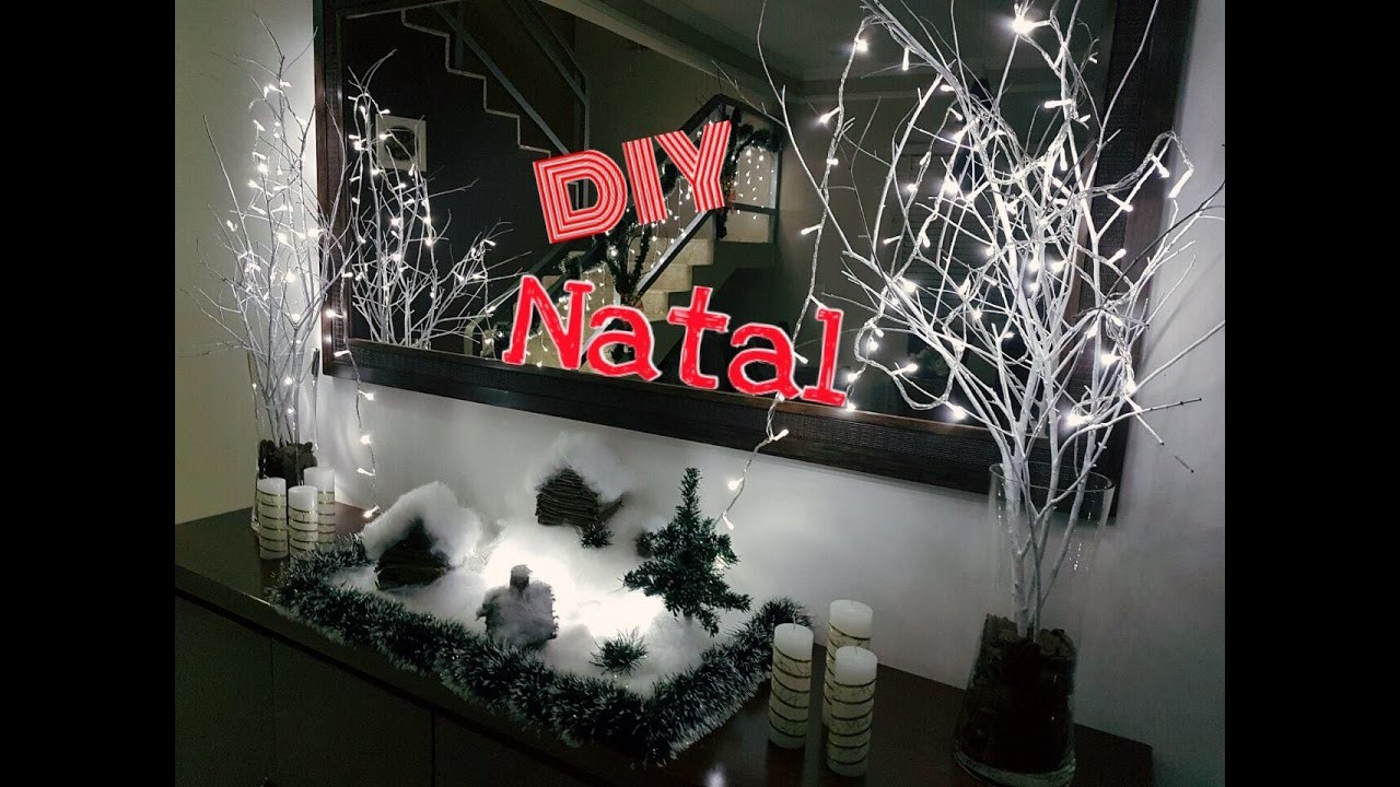 DIY NATAL - dicas de decoração para o natal 1