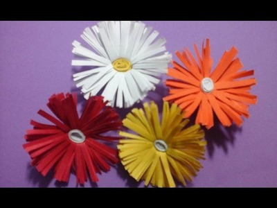 Artesanato: Flor  de Papel.