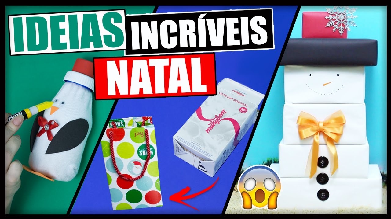 DIY Especial Natal #2: IDEIAS INCRÍVEIS DO LIXO AO LUXO