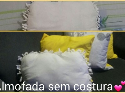 DIY - Como fazer almofada sem costura