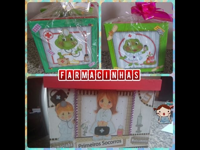 DIY: Farmacinhas em mdf (decoupage)