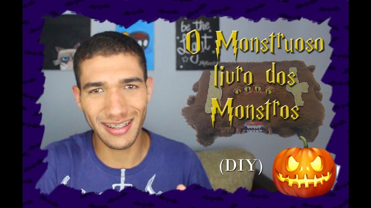 #5 - O MONSTRUOSO LIVRO DOS MONSTROS (DIY) || Pois é, Chris